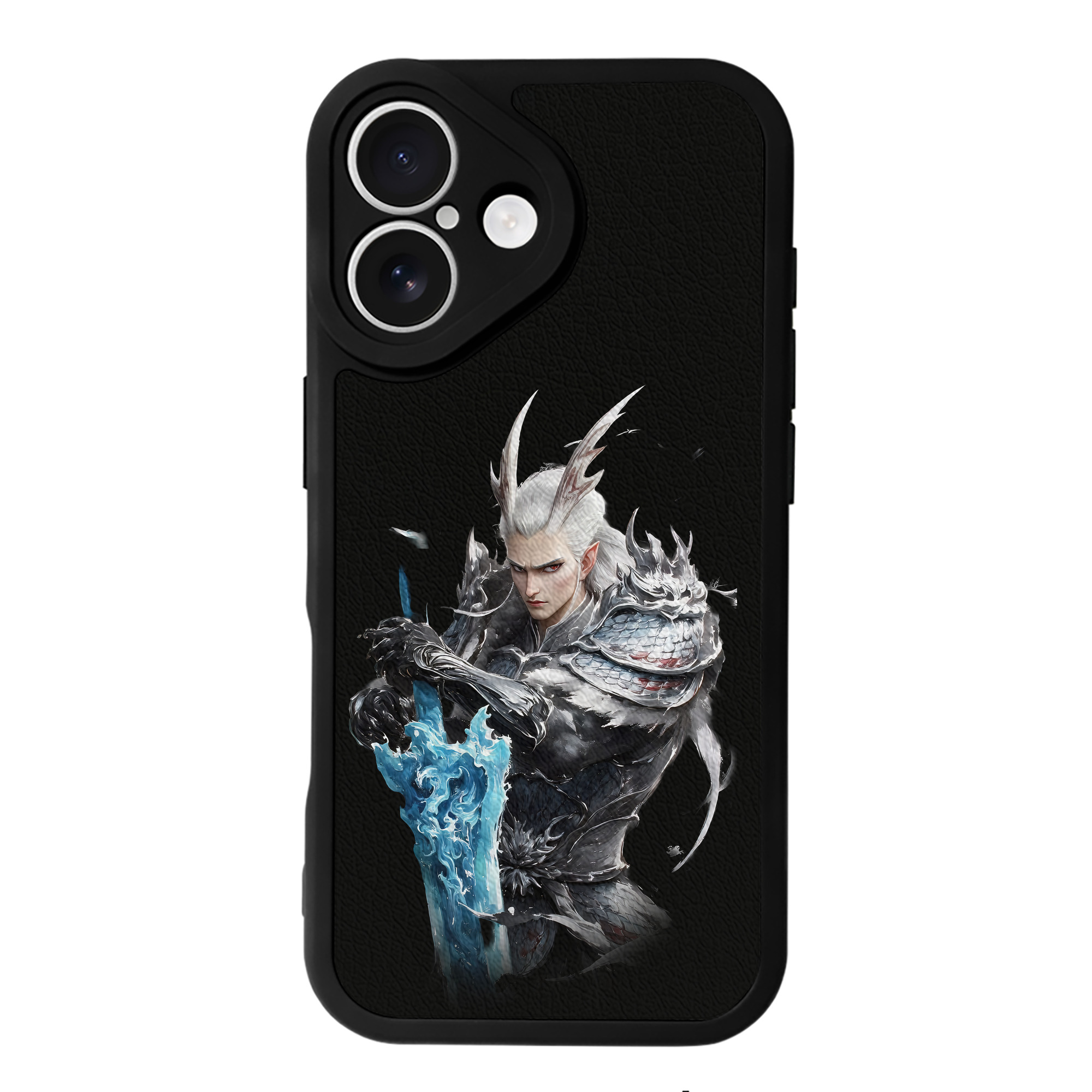 （画像用） Ne Zha 2 ナタ 魔童の大暴れ 【iPhone 16シリーズ対応】シリコンスマホケース（レザー調） 材質：シリコン